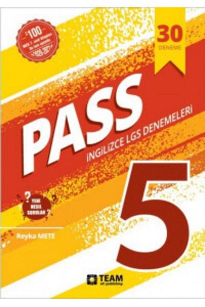 Team Yayinlari Pass 5 32 Adet Yeni Nesil Lgs Deneme Sinavi Trendyol