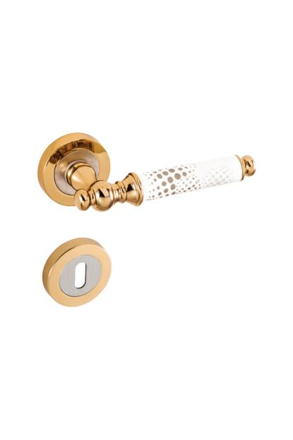 Sofuoglu Lux Zamak Rozetli Kapi Kolu Oda Ic Kapisi Kol Yakut Gold Albifirin Saten Trendyol