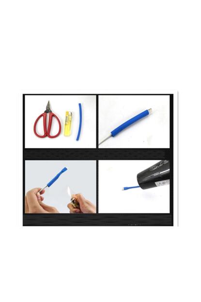 Profisher Polyolefin Isi Shrink Boru 1mm Daralan Makaron Kablo 140 Adet 7 Renk Trendyol