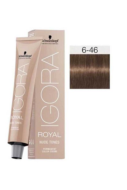 Igora Sac Boyasi Royal Nude Tones 6 46 Koyu Kumral Bej Cikolata 4045787324761 Trendyol