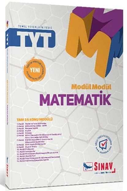 Sinav Yayinlari Sinav Tyt Matematik Modul Modul Konu Anlatimli Trendyol