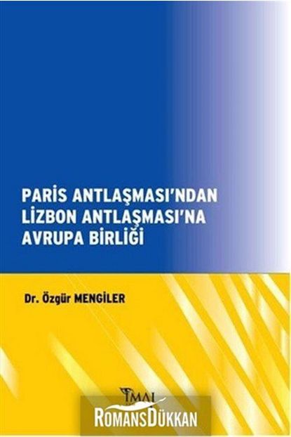 imaj yayincilik paris antlasmasi ndan lizbon antlasmasi na avrupa birligi fiyati yorumlari trendyol