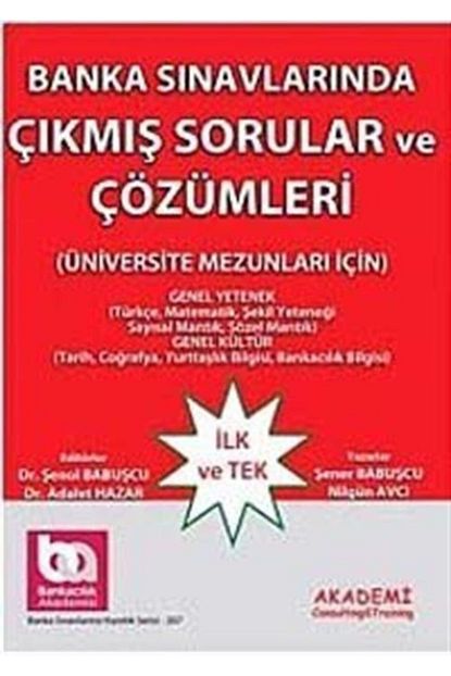 Akademi Consulting Training Banka Sinavlarina Hazirlik Genel Kultur Genel Yetenek Cikmis Sorular Trendyol