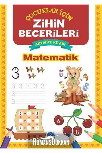 Marti Cocuk Yayinlari Matematik Cocuklar Icin Zihin Becerileri Aktivite Kitabi Trendyol