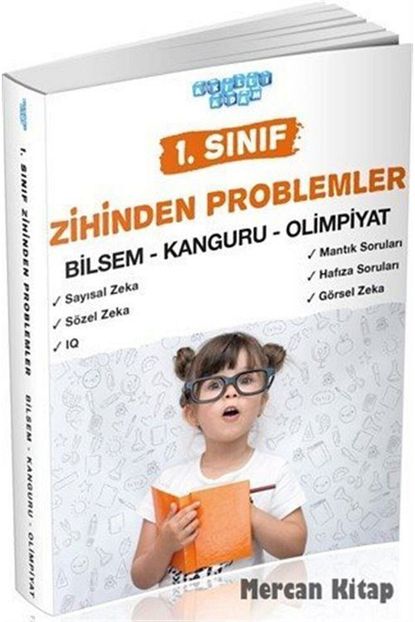 Akilli Adam Yayinlari 1 Sinif Zihinden Problemler Bilsem Kanguru Olimpiyat Trendyol