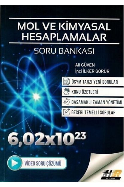 Hiz Ve Renk Yayinlari Mol Ve Kimyasal Hesaplamalar Soru Bankasi Trendyol