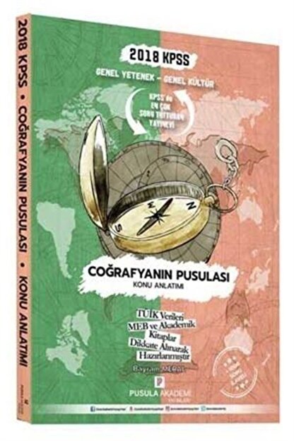 Pusula Akademi Yayinlari Kpss Genel Yetenek Genel Kultur Cografyanin Pusulasi Konu Anlatimi Trendyol