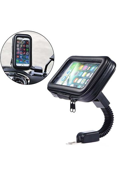 Oem Motosiklet Kapali Telefon Tutucu Ayna Baglantili Trendyol