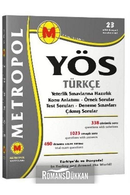 Metropol Dersaneleri Yayinlari Yos Turkce Konu Anlatimi Trendyol