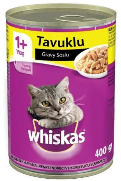 Whiskas Tavuklu Konserve Kedi Mamasi 400 G Trendyol