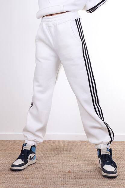 Angel Mia Uc Cizgili Esofman Alti Ekru Fiyati Yorumlari Trendyol