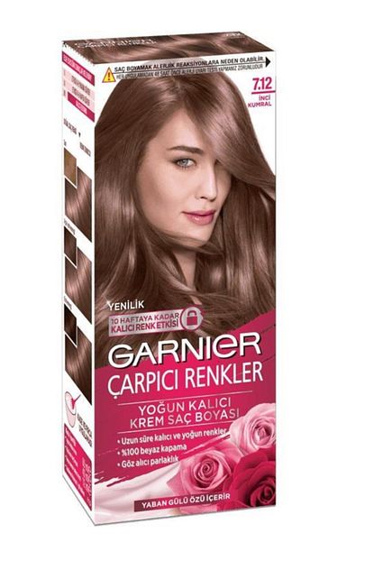 garnier inci kumral carpici renkler sac boyasi 7 12 fiyati yorumlari trendyol