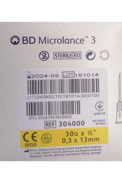 bd microlance mezoterapi ignesi 30g 0 3 x 13mm fiyati yorumlari trendyol