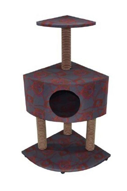 Petquatro Kedi Tirmalamali 3 Katli Kose Evi G 115 Cm X Y 40 Cm X D 40 Cm Trendyol