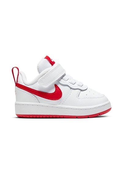 nike unisex bebek kirmizi beyaz court borough low 2 yuruyus ayakkabisi fiyati yorumlari trendyol