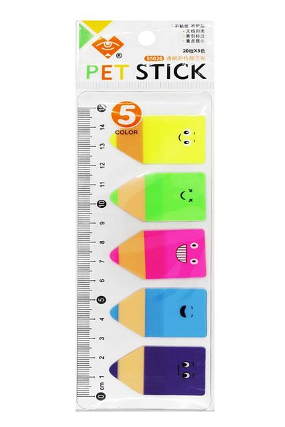 ofisle pet stick yapiskanli ayrac kagit