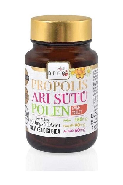 beeopropolis ari sutu polen emme tablet 500 mg x 60 adet