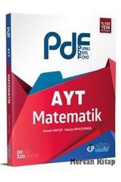 Egitim Vadisi Yayinlari Ayt Matematik Pdf Planli Ders Foyu Fiyati Yorumlari Trendyol