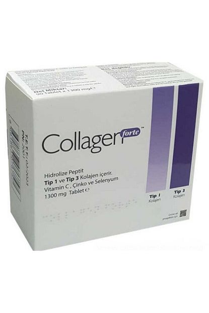 collagen forte 90 tablet hidrolize