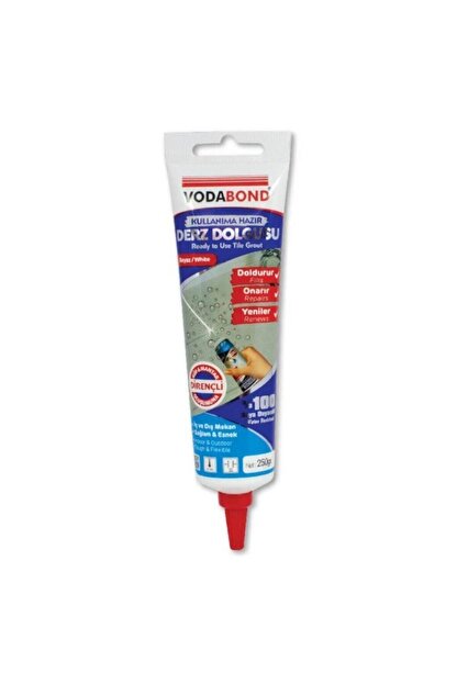 Vodabond Fayans Seramik Mermer Yer Duvar Icin Tamir Derz Dolgu 250 Gr Gri Fiyati Yorumlari Trendyol