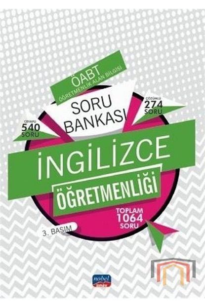 Nobel Sinav Yayinlari 2020 Kpss Oabt Ingilizce Ogretmenligi Soru Bankasi Trendyol