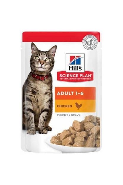 Hills Science Plan Hills Tavuklu Yas Kedi Mamasi 85 Gr Trendyol