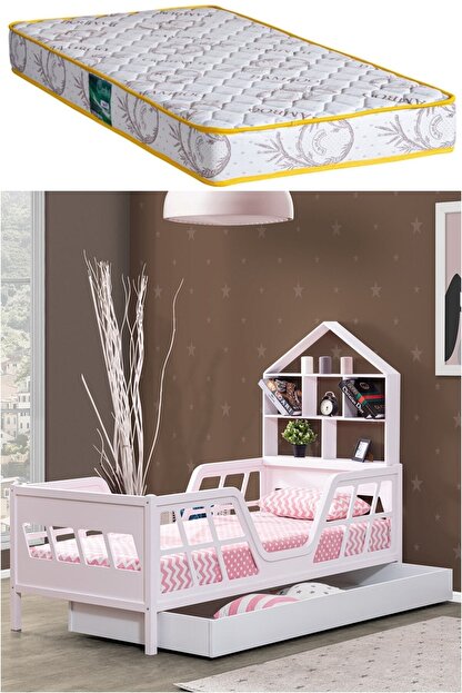 Setay Montessori Yatak Viva Mdf Yavrulu Montessori Karyola Pembe Yavrulu Yatak Comfort Ortopedik Yatak Trendyol