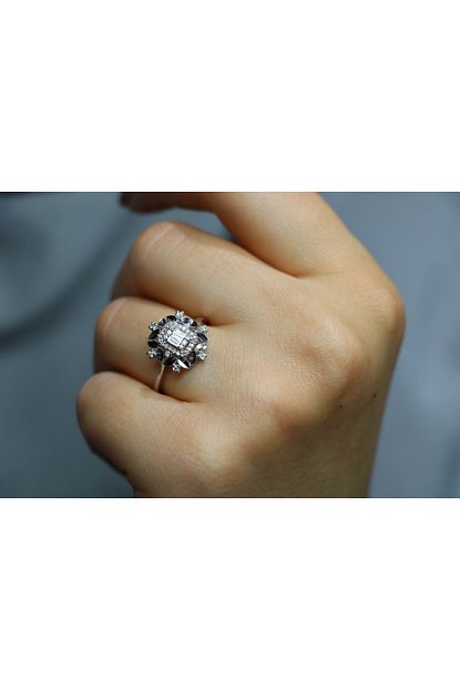 If Pirlanta 0 25 Karat Baget Yuzuk Trendyol