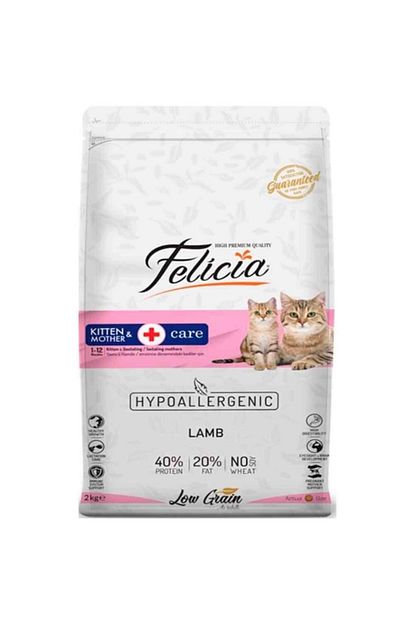 Felicia Dusuk Tahilli Kuzulu Yavru Kedi Mamasi 2 Kg Trendyol
