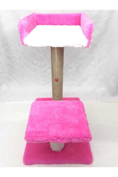 Dumanpet Kedi Tirmalama Tahtasi 50x35x60 Cm T 4 Yatakli Pembe Trendyol