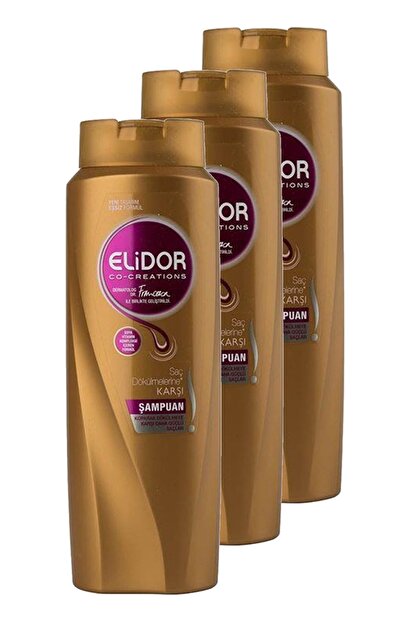 Elidor Sac Dokulmesine Karsi Sampuani 550 Ml Uclu Set Fiyati Yorumlari Trendyol