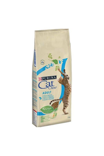 Cat Chow Purina Somonlu Ton Balikli Yetiskin Kedi Mamasi 15 Kg Trendyol