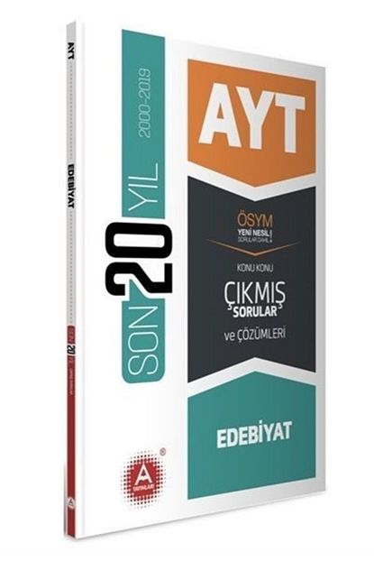A Yayinlari Ayt Edebiyat Son 20 Yil Konu Konu Cikmis Sorular Trendyol