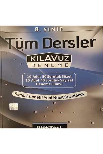 Bloktest Yayinlari Tudem Bloktest 8 Sinif Tum Dersler Kilavuz Deneme Hediye Trendyol