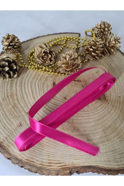 Hobby Pembe 1 Cm Saten Kurdele 10 Metre Kurdela Bohca Susleme Kurdelesi Trendyol