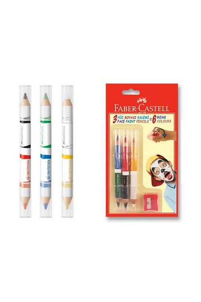 Faber Castell Yuz Boyasi Kalemi 6 Renk Trendyol