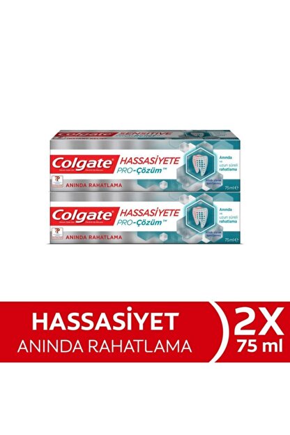 Colgate Hassasiyete Pro Cozum Aninda Rahatlama Sensitive Pro Relief Dis Macunu 2 X 75 Ml Trendyol