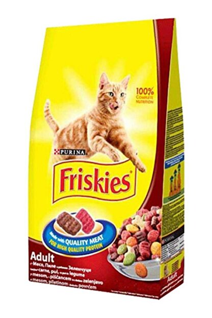 friskies etli tavuklu sebzeli yetiskin kedi mamasi 10 kg fiyati yorumlari trendyol