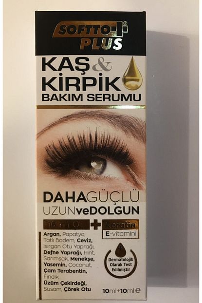 softo plus kas kirpik bakim serumu