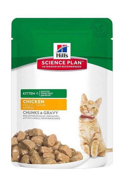 Hill S Kitten Tavuklu Yavru Kedi Pouch Konserve 85gr Trendyol