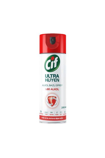 cif ultra hijyen alkol bazli sprey