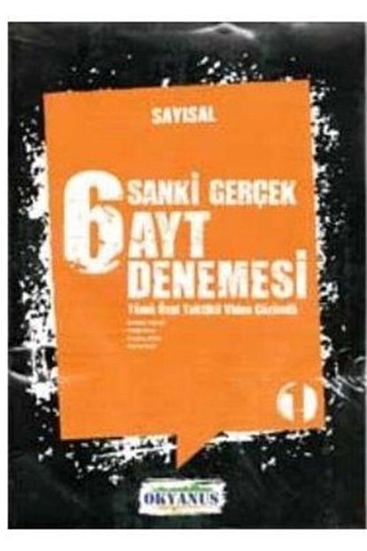 Okyanus Yayinlari Ayt Sayisal 6 Li Deneme Sinavi Trendyol