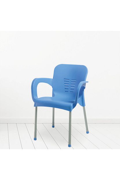 comfort 6 adet aluminyum ayakli mavi plastik sandalye fiyati yorumlari trendyol