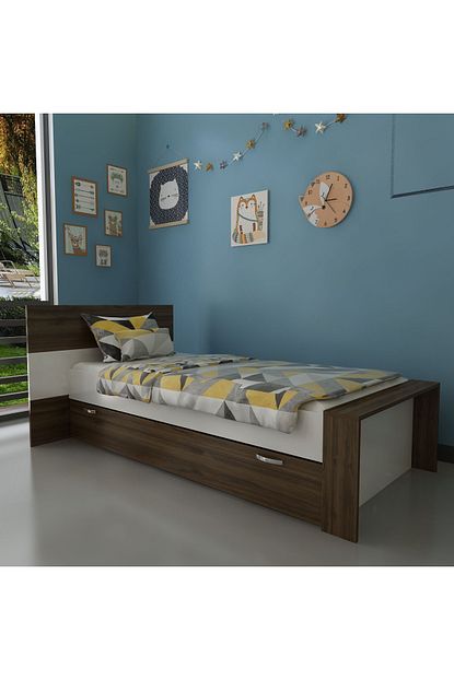 myniture trend yavrulu karyola q4015 5 beyaz ceviz fiyati yorumlari trendyol