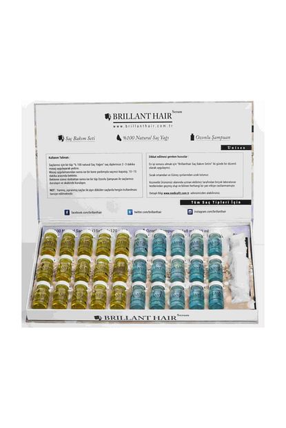 Brillant Hair Keratin Iceren Bitkisel Sac Uzatma Bakim Serumu Fiyati Yorumlari Trendyol