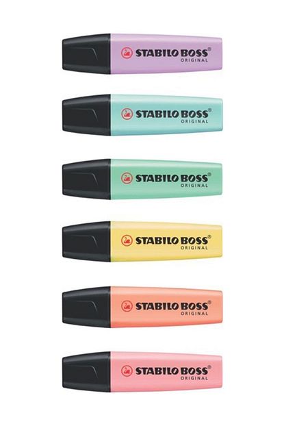 Stabilo Boss Pastel Fosforlu Kalem 6 Adet Trendyol