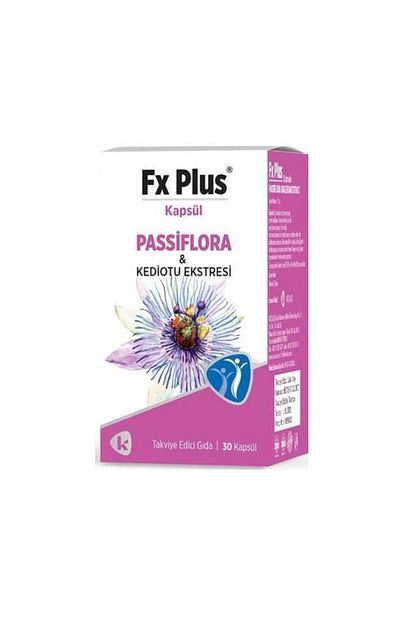 Fx Plus Passiflora Ve Kediotu Ekstresi 30 Kapsul Trendyol