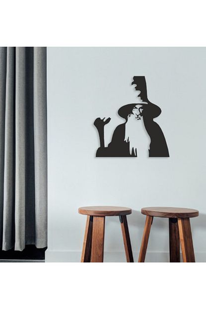 Eva Konsept Hediyelik Yuzuklerin Efendisi Gandalf Ahsap Tablo Trendyol