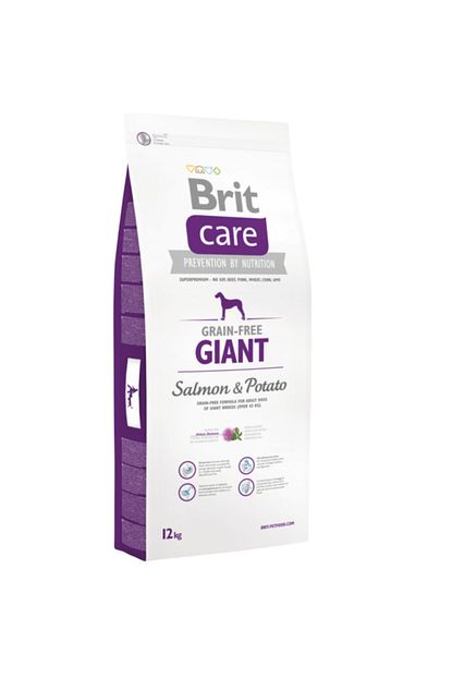 Brit Care Giant Somonlu Iri Irk Tahilsiz Yetiskin Kopek Mamasi 12 Kg Trendyol