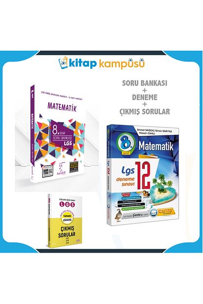 Karekok Yayinlari Karekok 8 Sinif Matematik Soru Bankasi Ve Canta Lgs Matematik Deneme Sinavi Cikmis Sorular Trendyol
